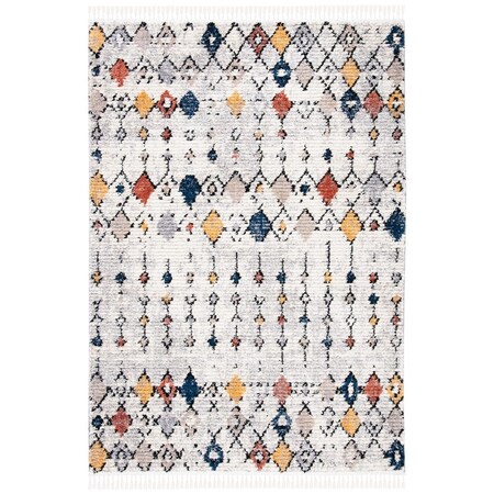 Safavieh 4 x 6 ft. Morocco Bohemian Rectangle Area Rug Grey & Gold MRC825F-4